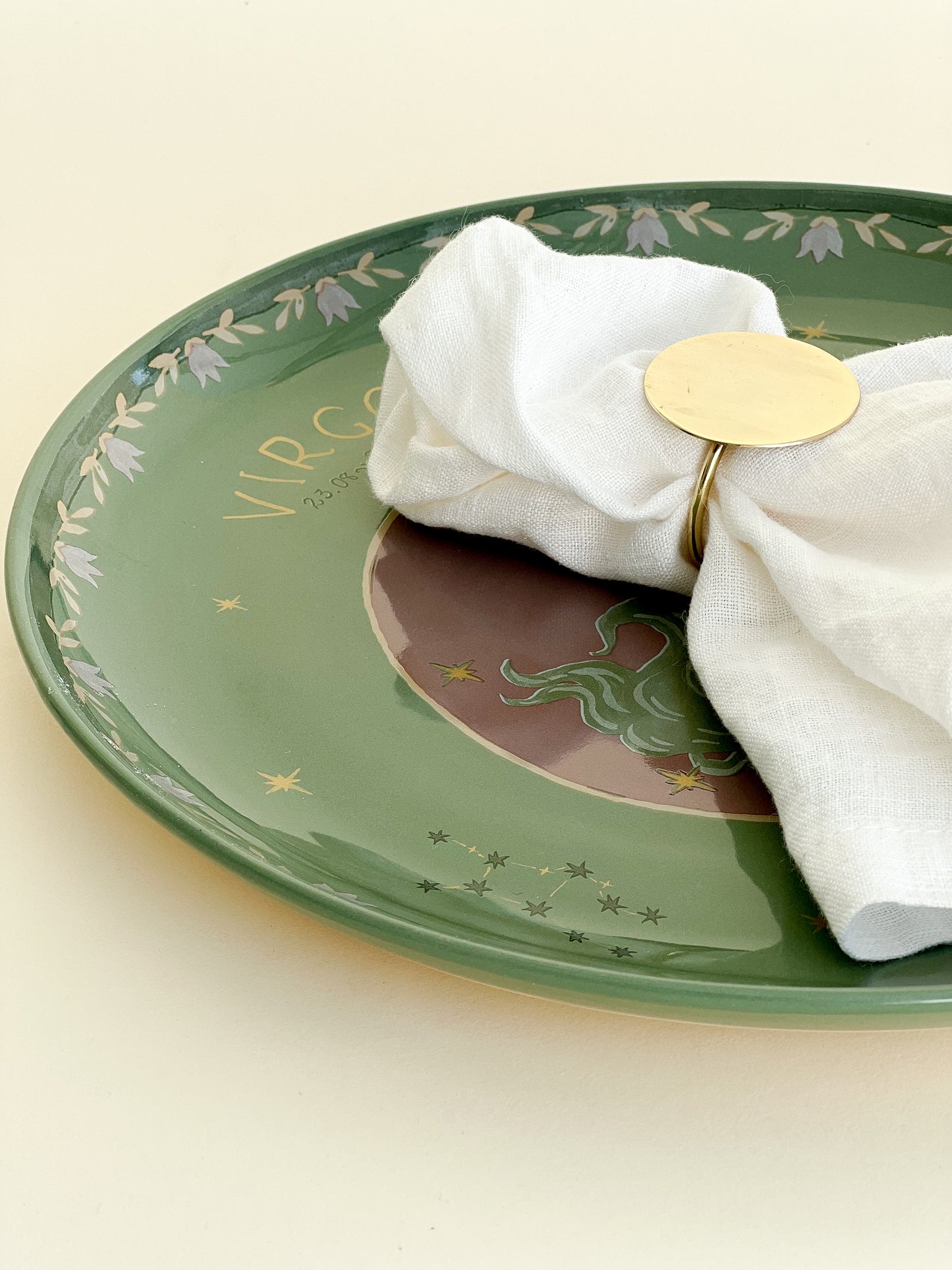 KIT DE PORTA GUARDANAPOS LUA ( 4 UNIDADES)