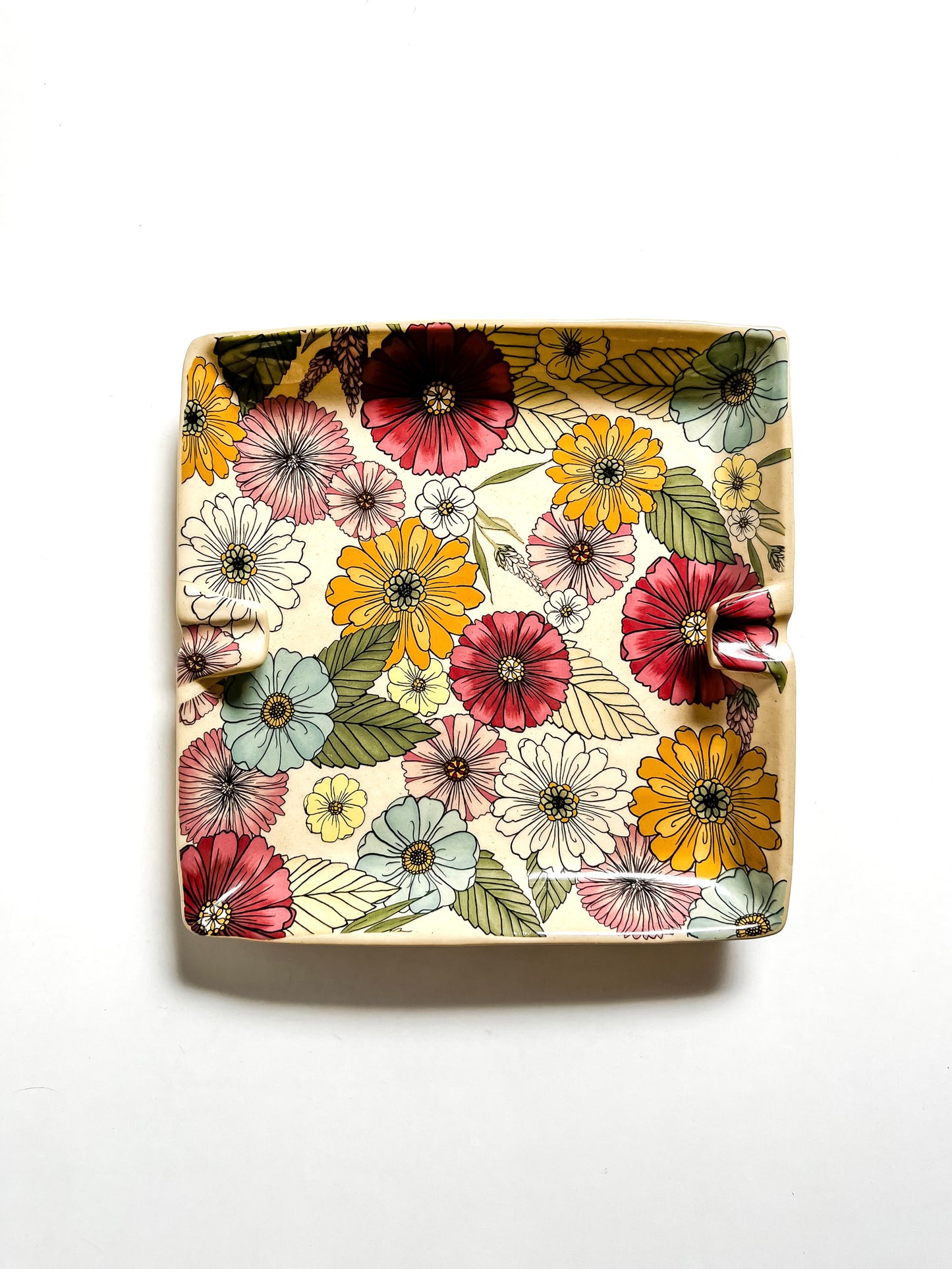 CINZEIRO QUADRADO WILD FLOWERS 2