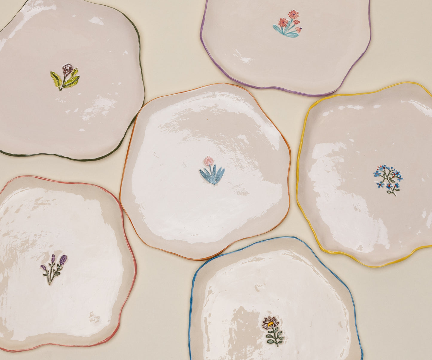 CONJUNTO DE PRATOS PRIMAVERA 4