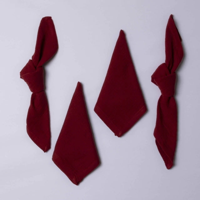 Guardanapo Algodao Vermelho