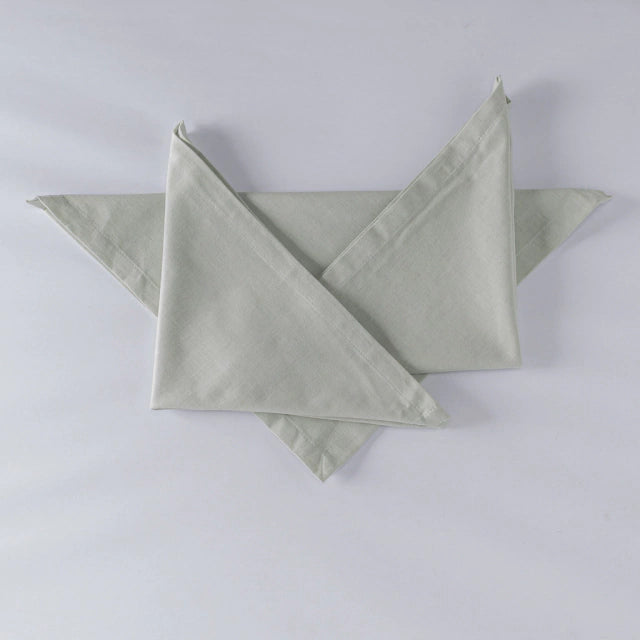 Guardanapo em linho verde claro