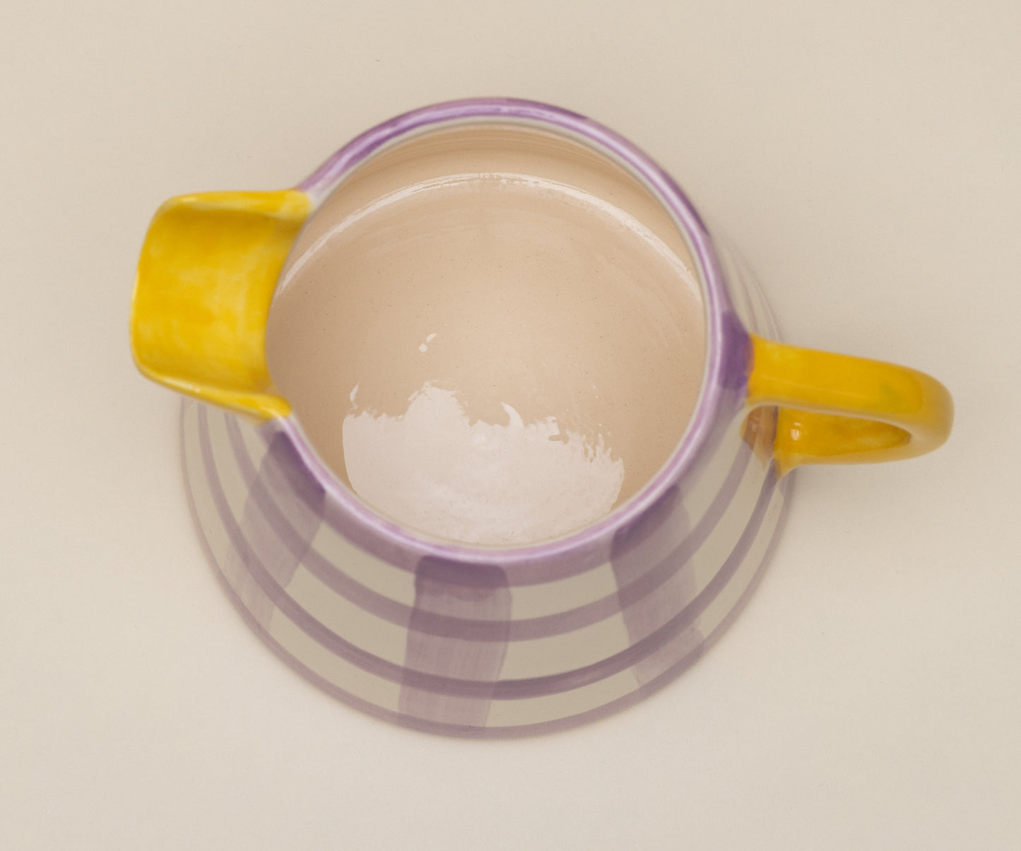 JARRO XADREZ AMARELO LILAS 2