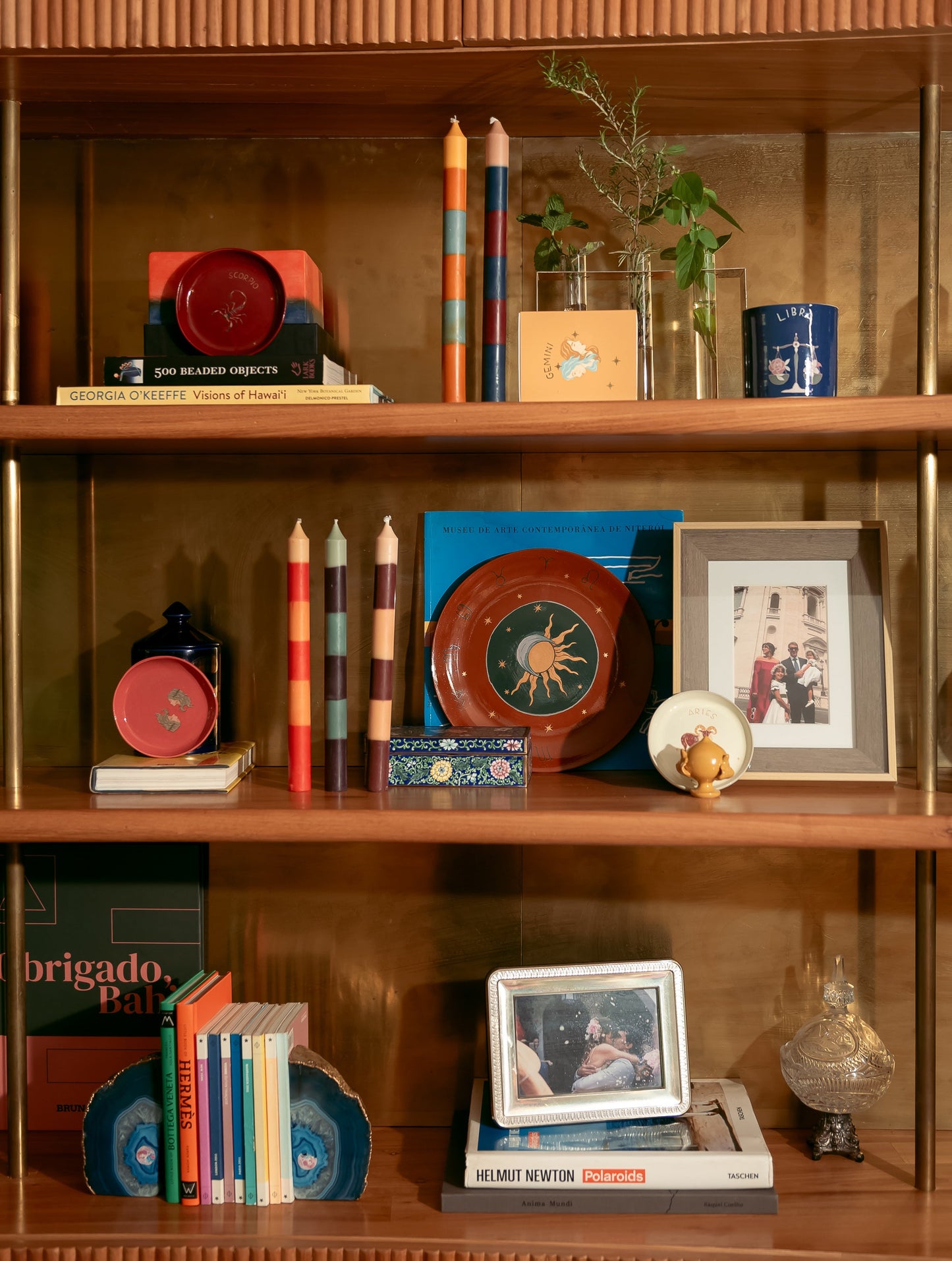 TRIO VELAS LISTRADAS CASTIÇAL – KIT VELAS (3 COMBINAÇÕES)