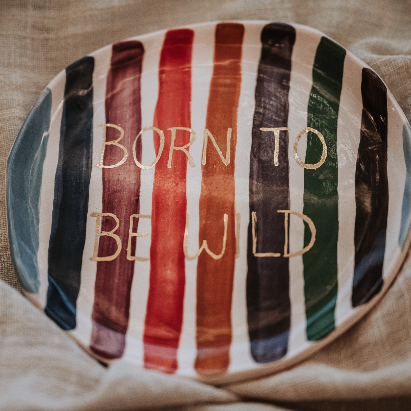 PRATINHO PARA DECOR “BORN TO BE WILD"