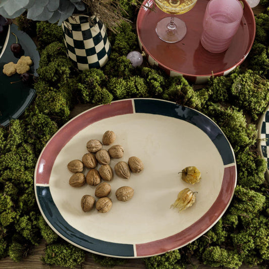 Travessa de servir oval