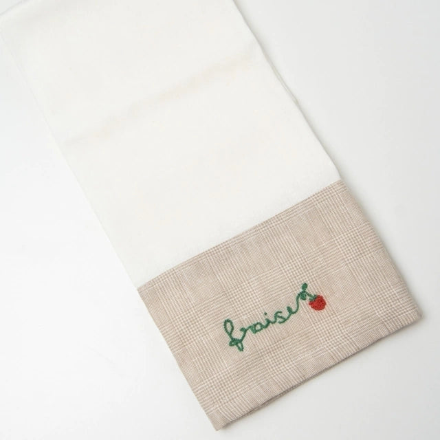 pano de cozinha fraise