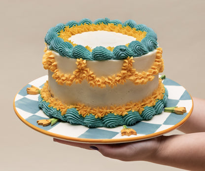 Prato de Servir + Bolo Carrot Cake da Sucrier