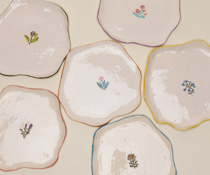 CONJUNTO DE PRATOS PRIMAVERA 4