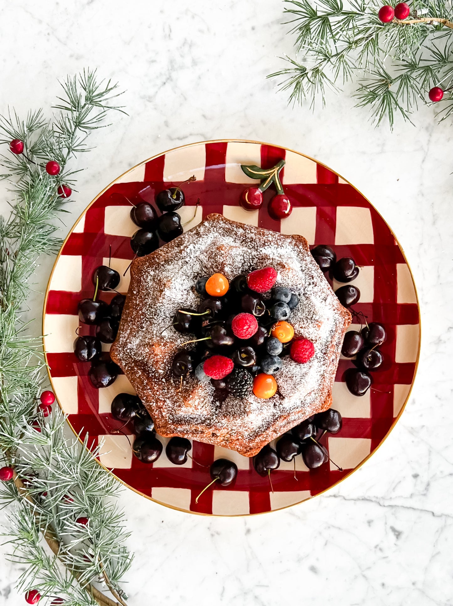 PRATO DE SERVIR CEREJA