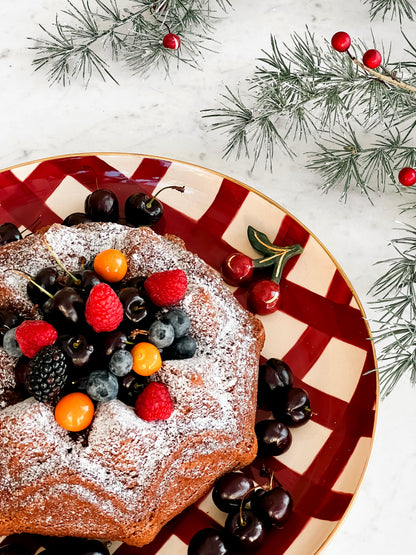 PRATO DE SERVIR CEREJA