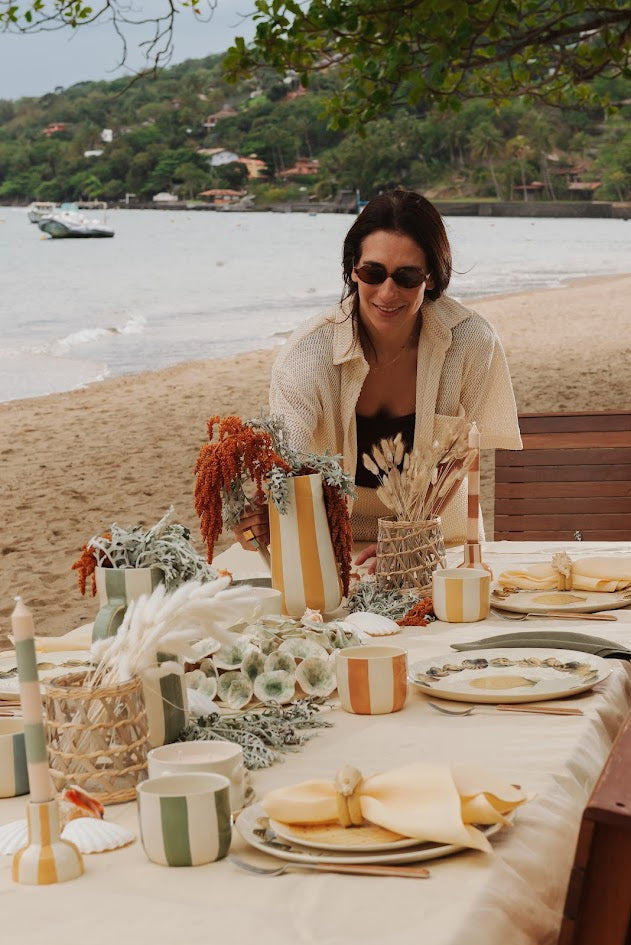 JARRO LISTRADO AMARELO  - UNITÁRIO