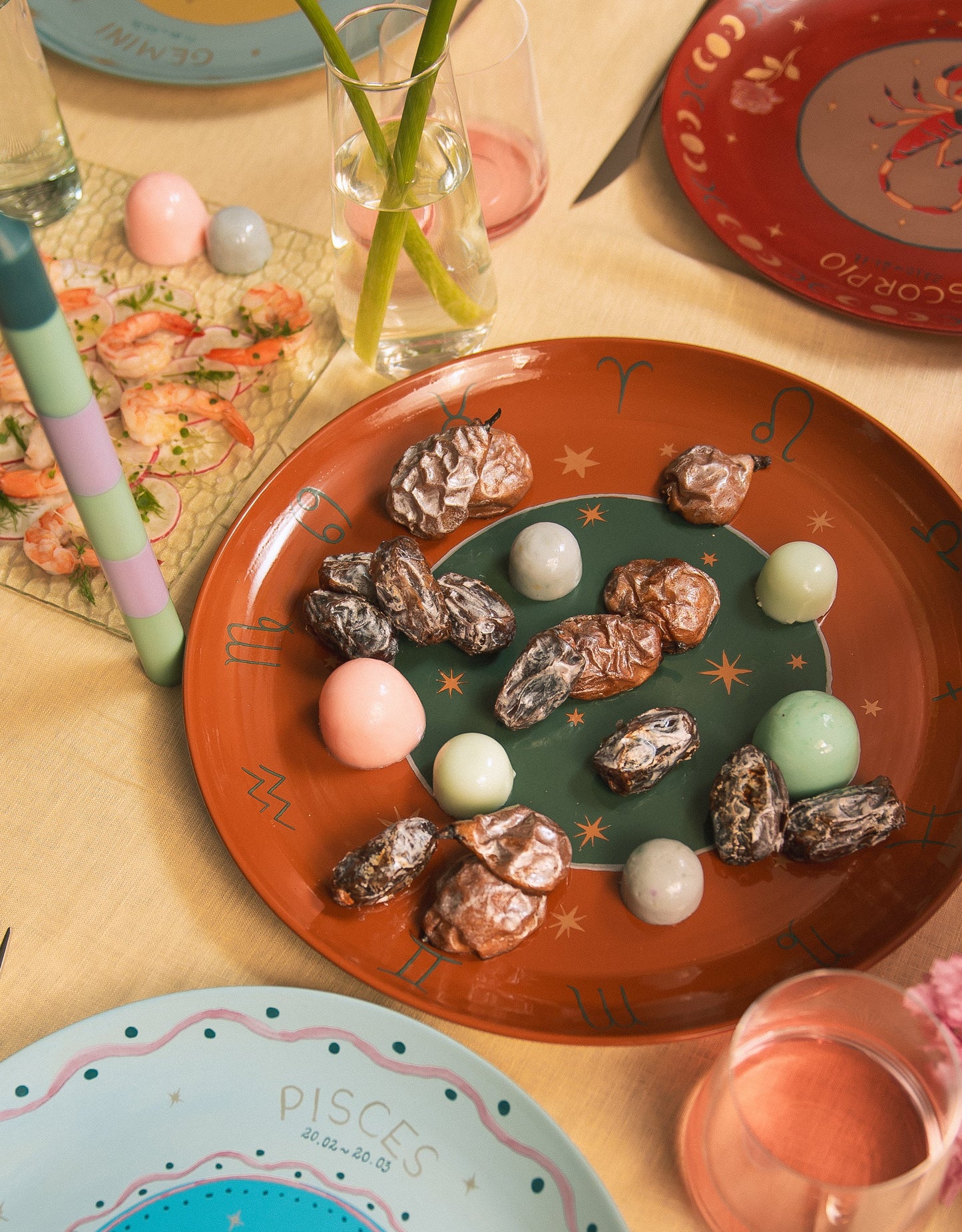 PRATO DE SERVIR LUA E SOL – UNITÁRIO