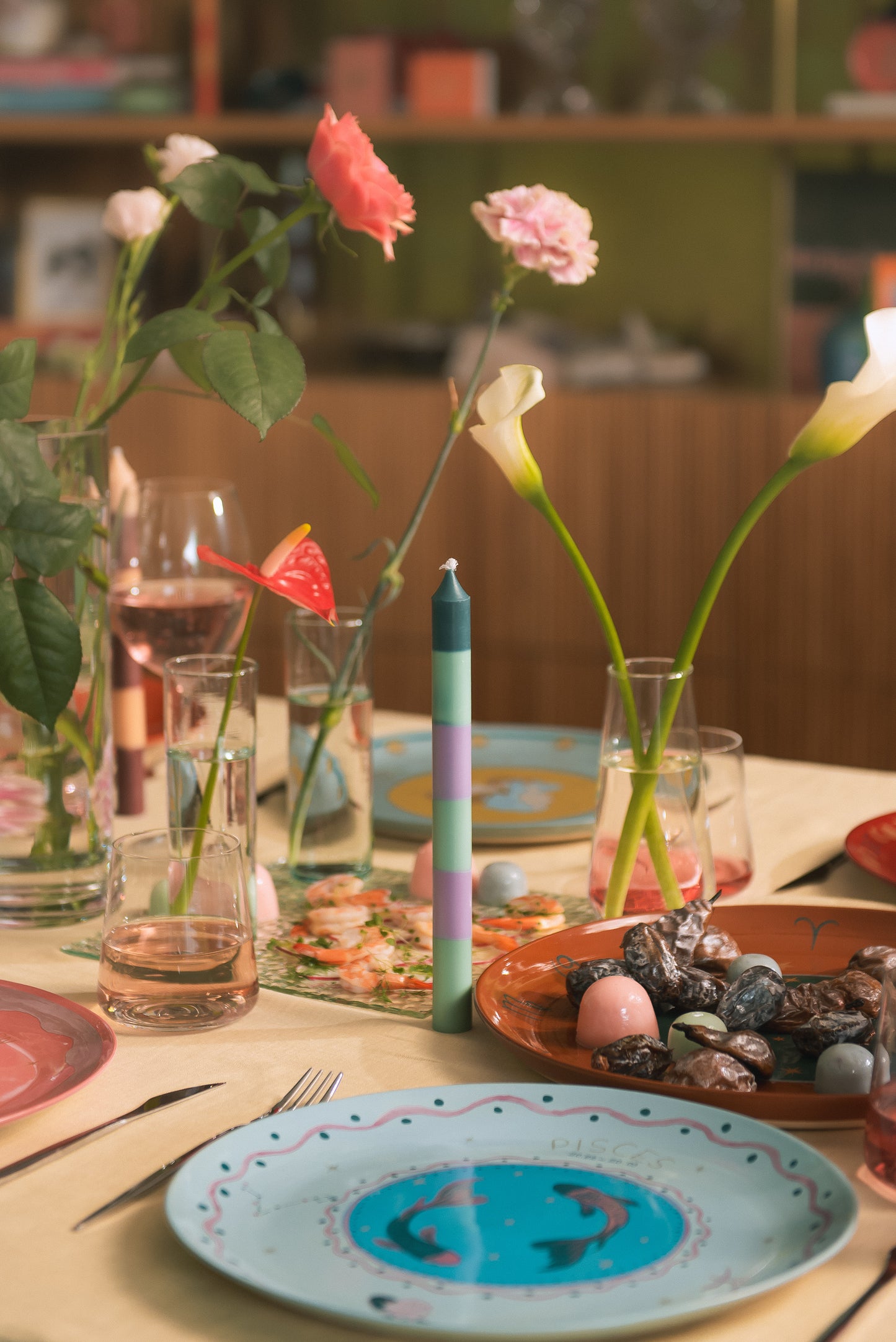 TRIO VELAS LISTRADAS CASTIÇAL – KIT VELAS (3 COMBINAÇÕES)