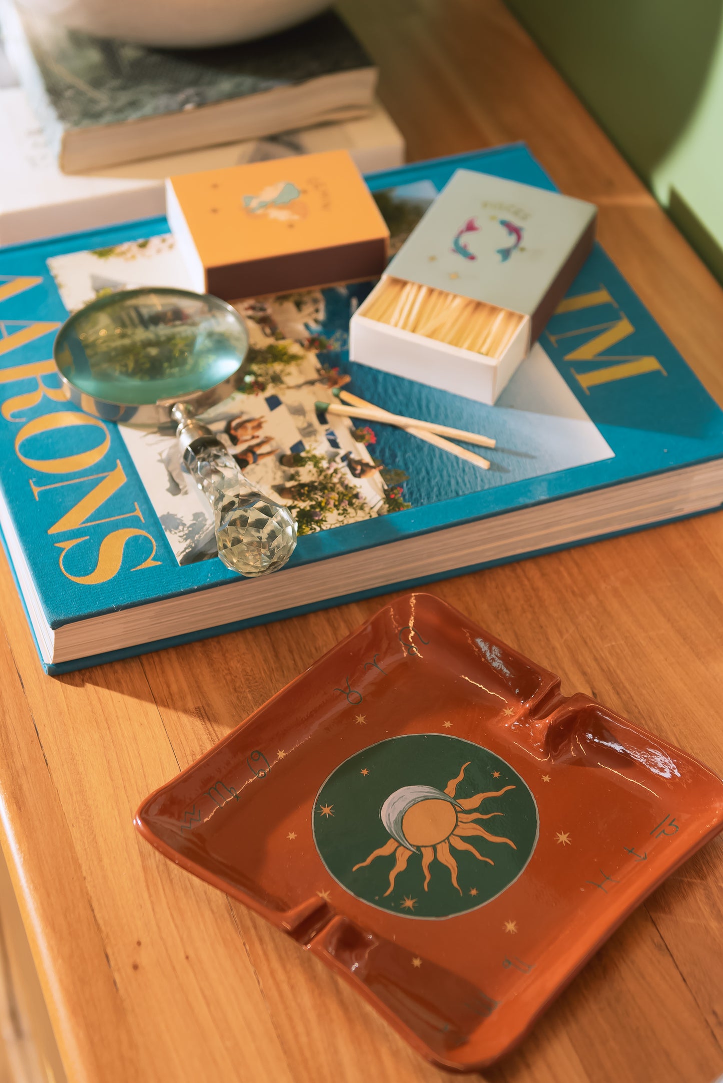 CINZEIRO ASTRAL LUA E SOL