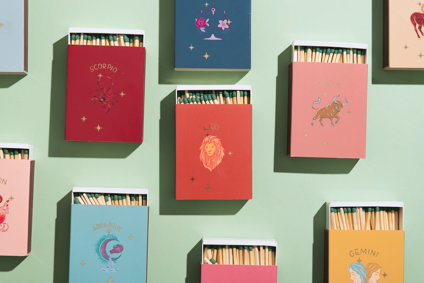 CAIXA DE FÓSFORO GRANDE SIGNOS