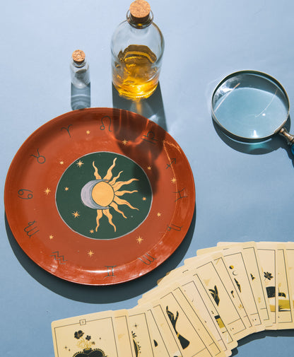 PRATO SOBREMESA LUA E SOL – UNITÁRIO