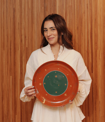 PRATO DE SERVIR LUA E SOL – UNITÁRIO