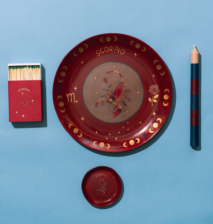 MINI PRATO DECOR ESCORPIÃO – UNITÁRIO