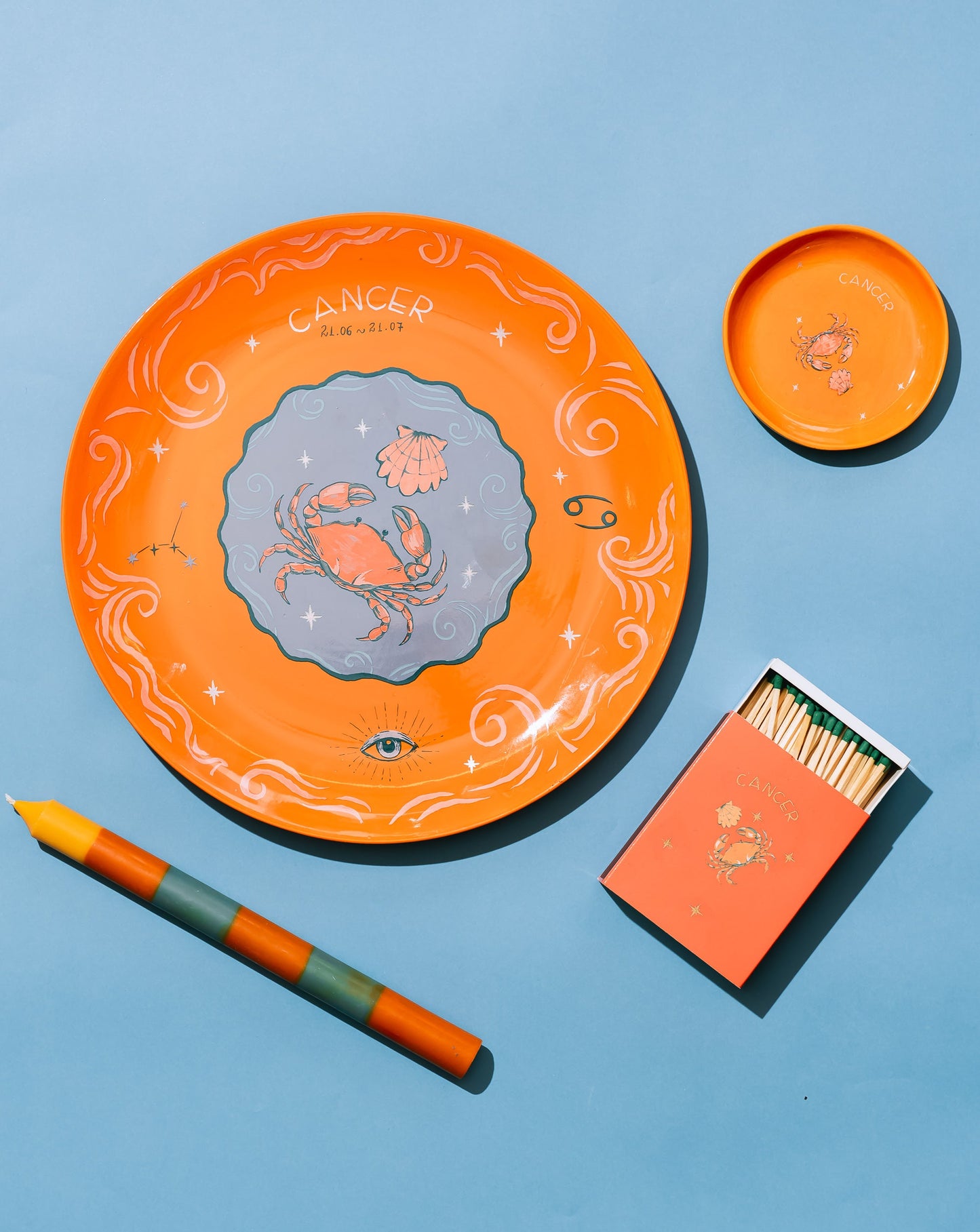 MINI PRATO DECOR CÂNCER – UNITÁRIO