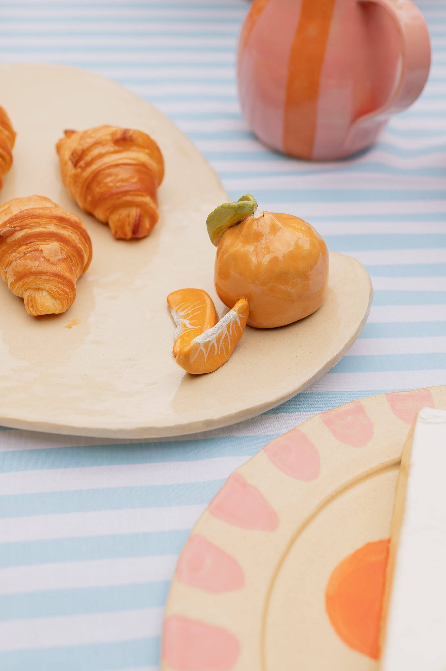 PRATO DE SERVIR MANDARINE (UNITÁRIO)