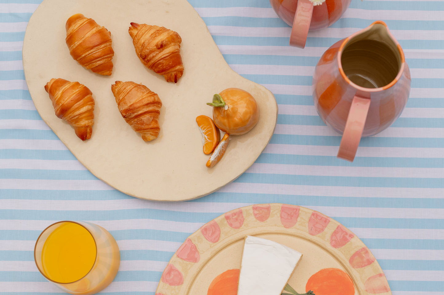 PRATO DE SERVIR MANDARINE (UNITÁRIO)