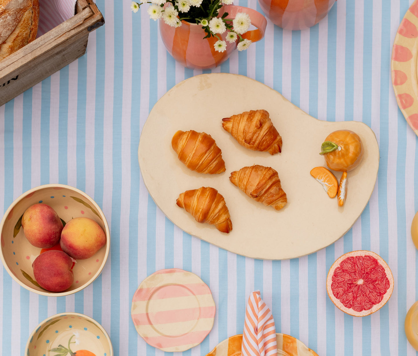 PRATO DE SERVIR MANDARINE (UNITÁRIO)