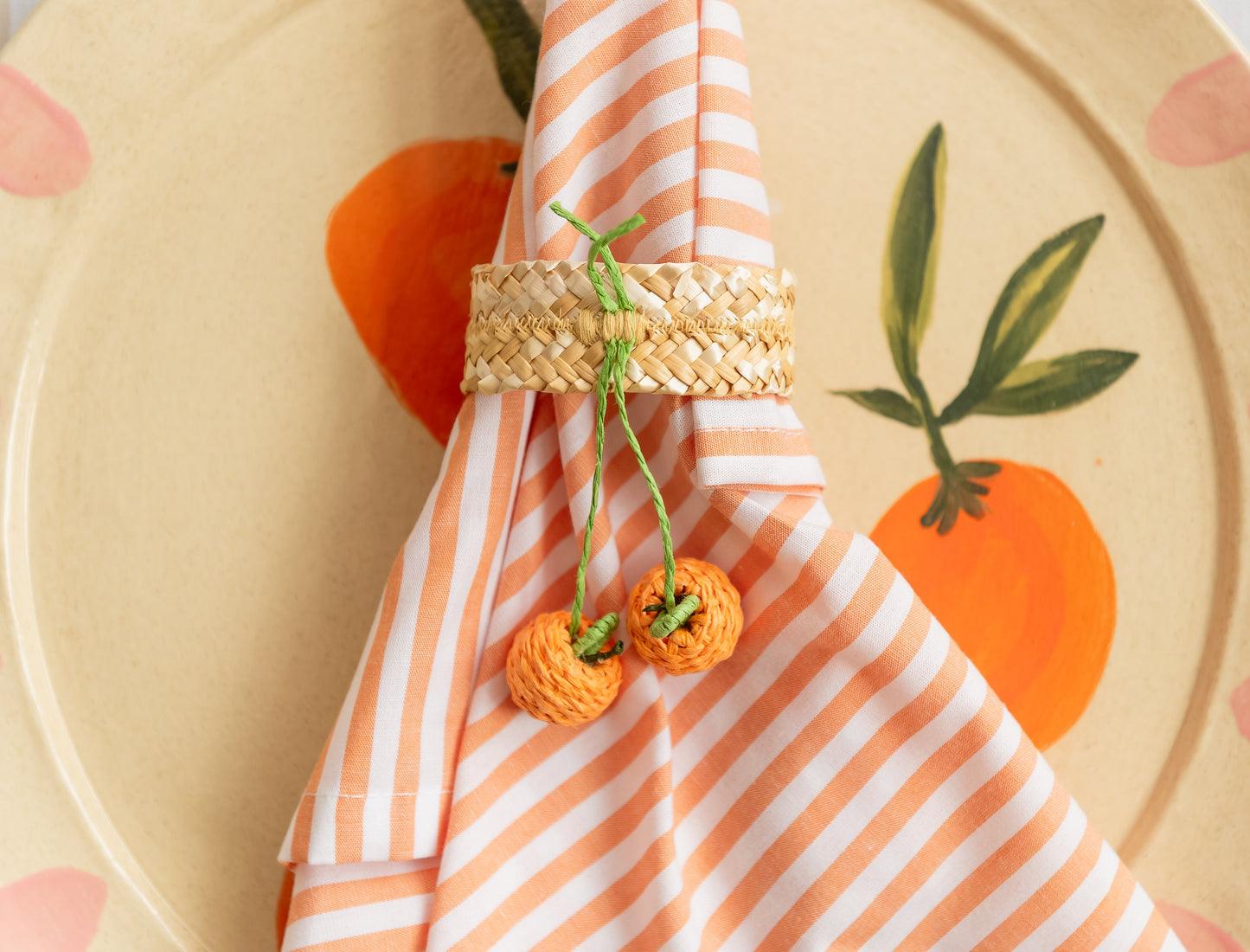 PORTA-GUARDANAPO MANDARINE (DUPLA)