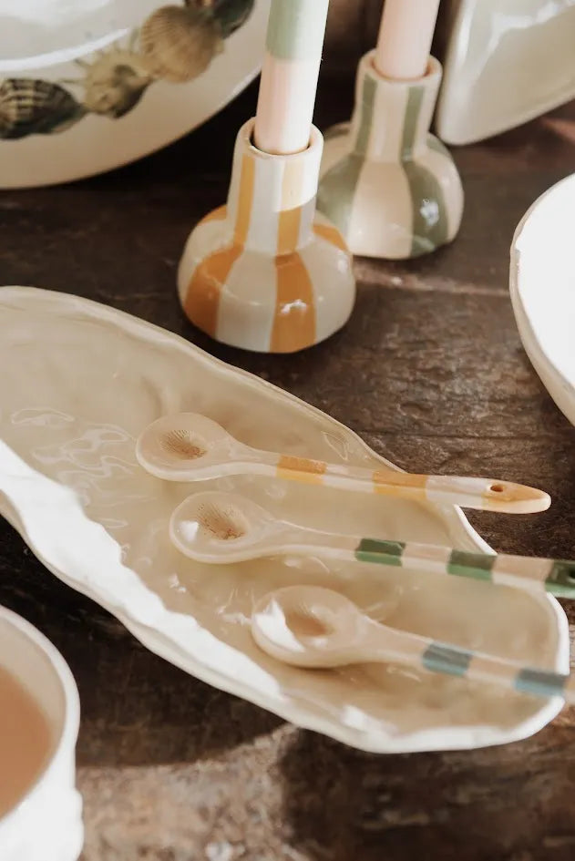 KIT 3 MINICOLHERES DE CONCHA