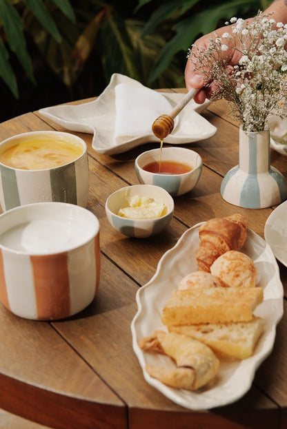 KIT COPOS CERÂMICA LISTRADOS – 4 CORES