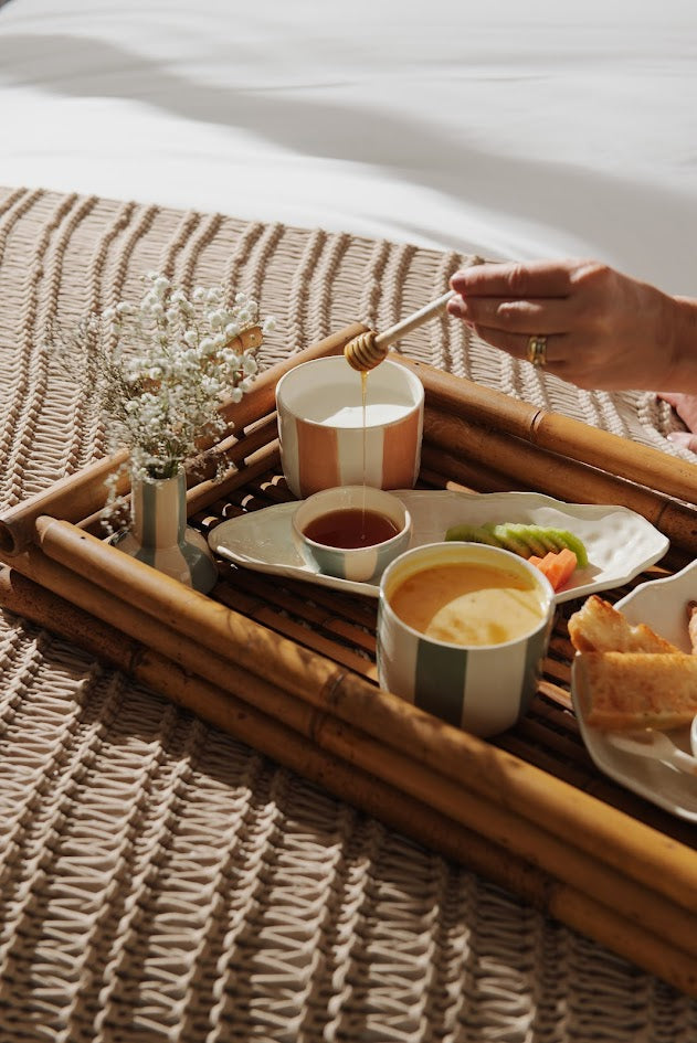 KIT COPOS CERÂMICA LISTRADOS – 4 CORES