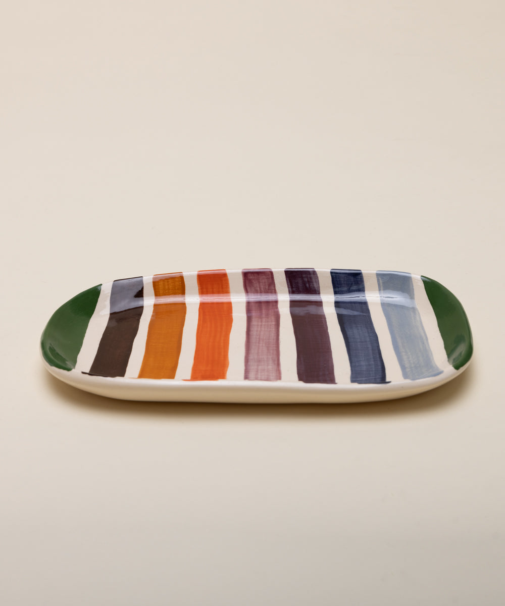 PRATO OVAL EM CERAMICA M (UNITÁRIO)