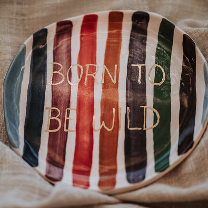 PRATINHO PARA DECOR  “BORN TO BE WILD" 