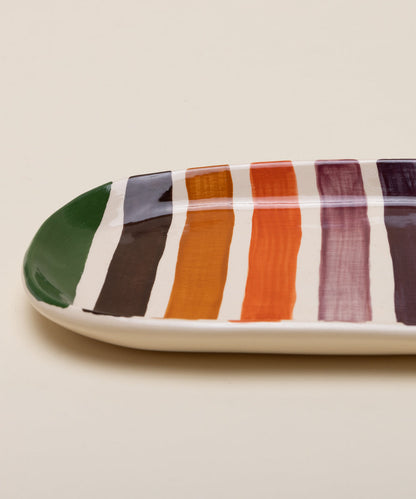 PRATO OVAL EM CERAMICA M 1