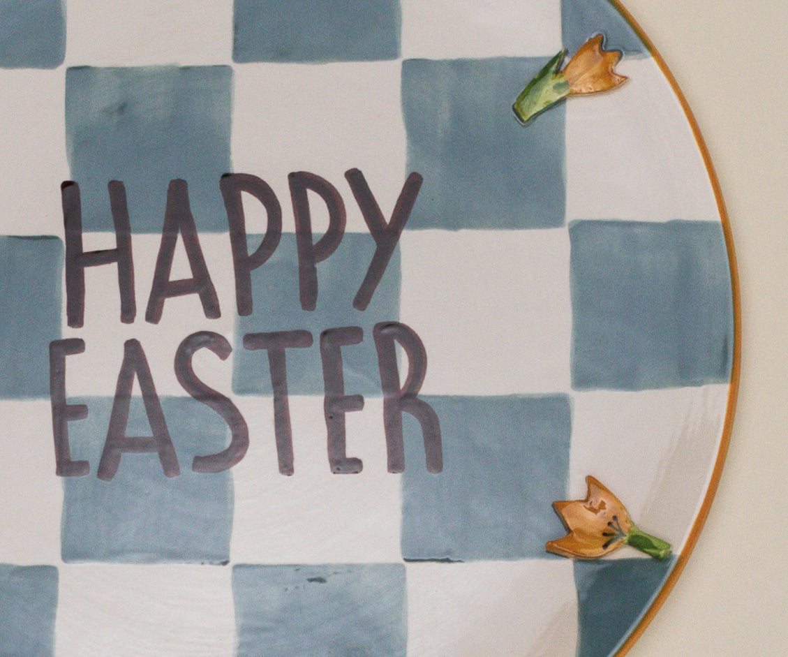 Prato de Servir HAPPY EASTER 1