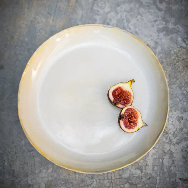 Prato em Ceramica Legumes