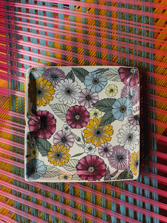 CINZEIRO QUADRADO WILD FLOWERS