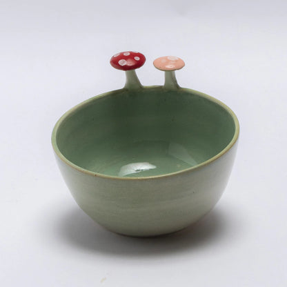 Bowl 12cm cogumelo - verde claro